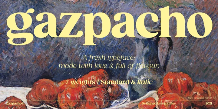 Gazpacho Font Family