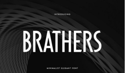 BRATHERS - Minimalist Elegant Font