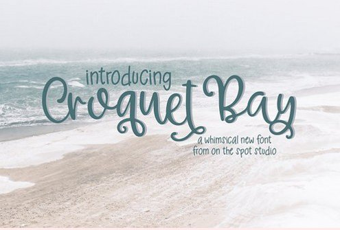 Croquet Bay Font