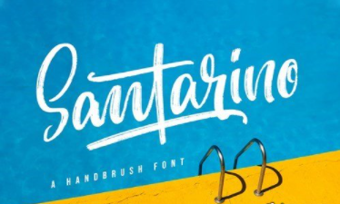Santarino - Summer Font