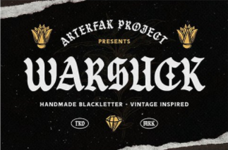 CM - Warsuck - Hand Drawn Blackletter 6474138