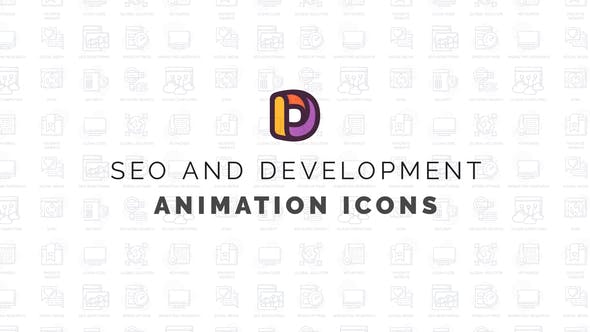 Videohive Seo & Development - Animation Icons 34466221