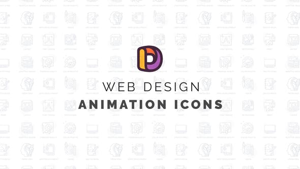 Videohive Web design - Animation Icons 34467153