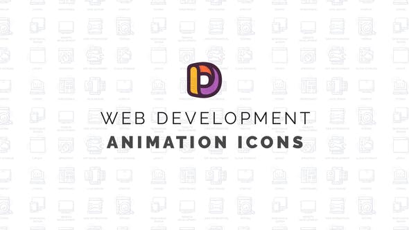 Videohive Web development - Animation Icons 34467285