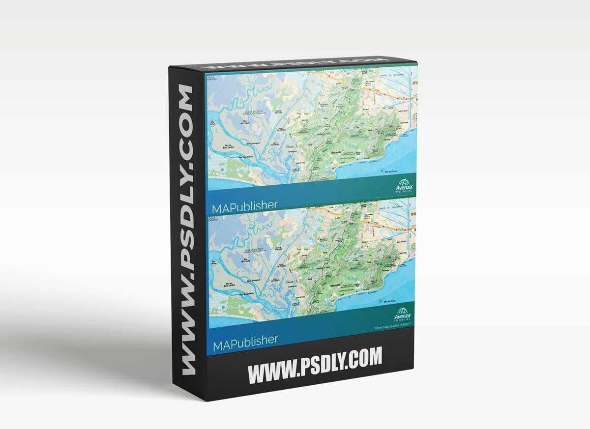 Avenza MAPublisher for Adobe Illustrator 10.7 WIN