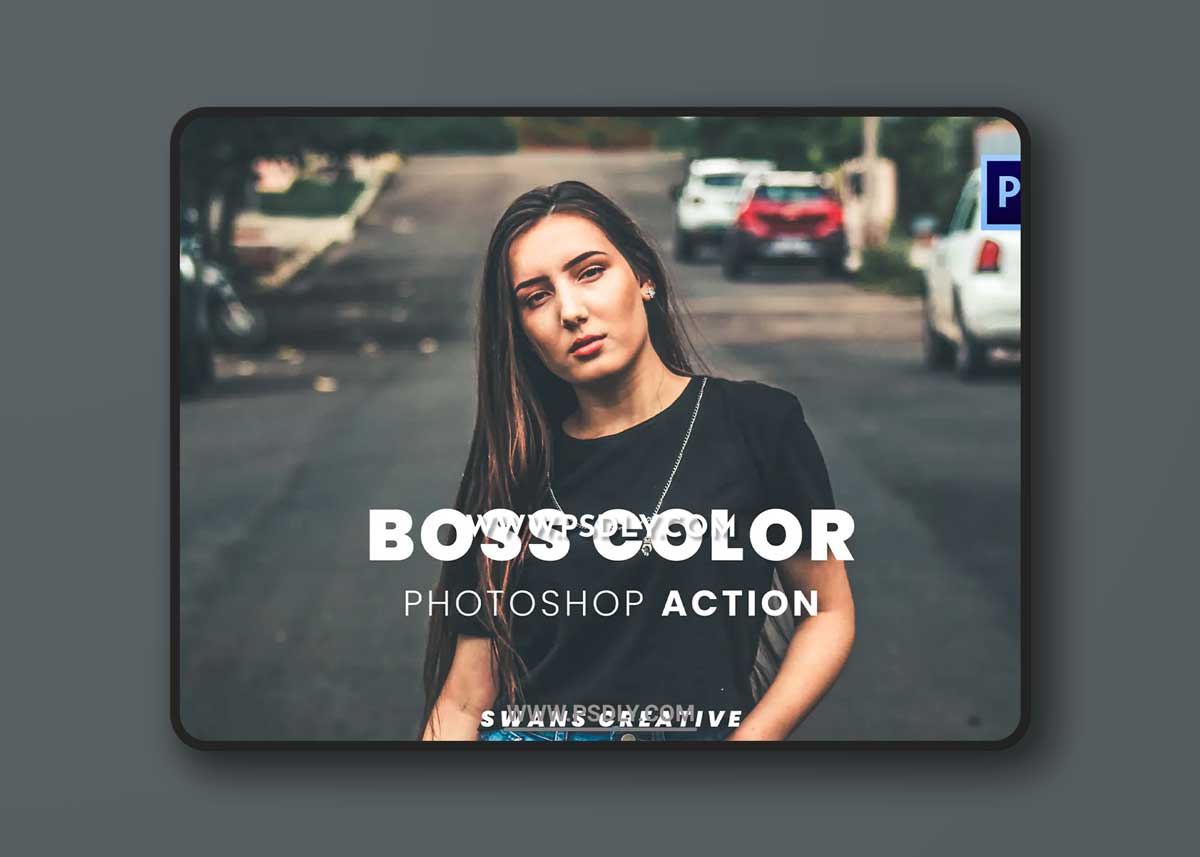 Boss Color Photoshop Action
