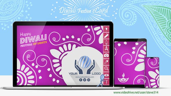 Videohive Diwali Festive eCard 22577037