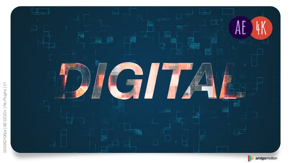 Videohive Digital Epic - Logo Reveal 34227331