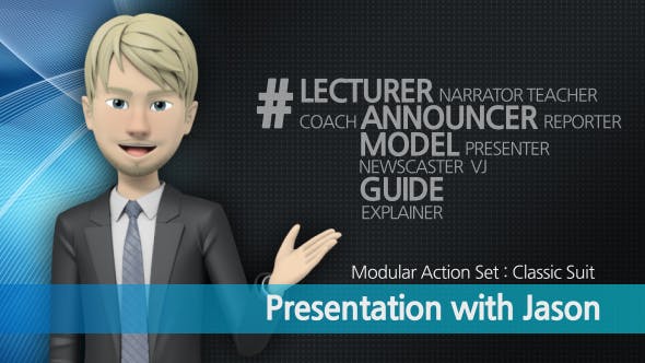 Videohive Presentation With Jason: Classic Suit 16095856