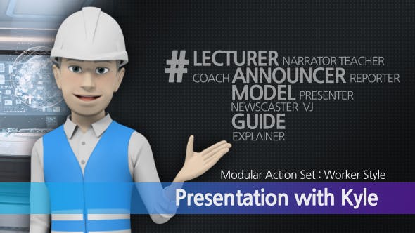 Videohive Presentation With Kyle: Worker Style 19260275