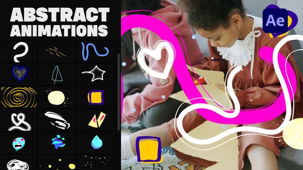 Videohive Abstract Animations Pack 03 | After Effects 34288060