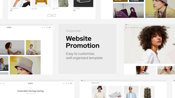 Videohive Corporate Website Promo 34070927