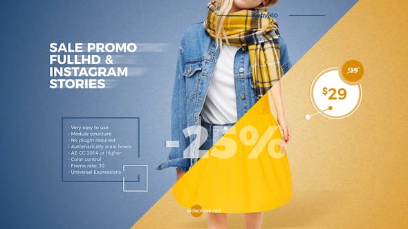 Videohive Sale Promo Stomp & Stories 23852722