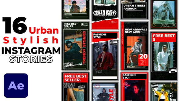 Videohive Urban Stylish Instagram Stories 34193565
