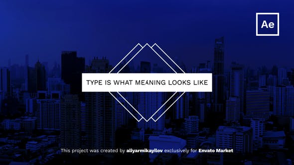 Videohive Dynamic Typography 34261658