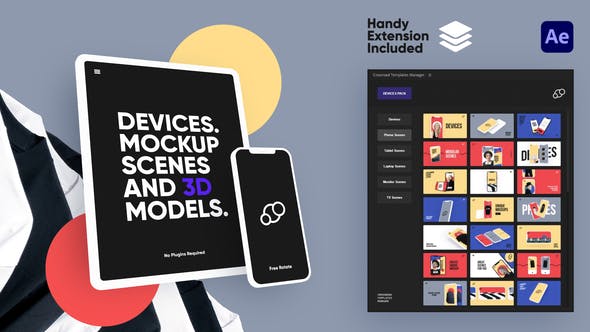 Videohive Devices Mockup Pack 33900078