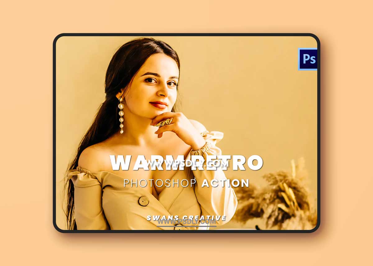 Warm Retro Photoshop Action