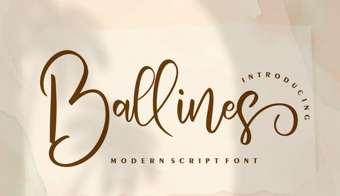 Ballines Modern Script