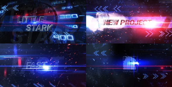 Videohive Fast Dynamic Light Trails Opener 17207102
