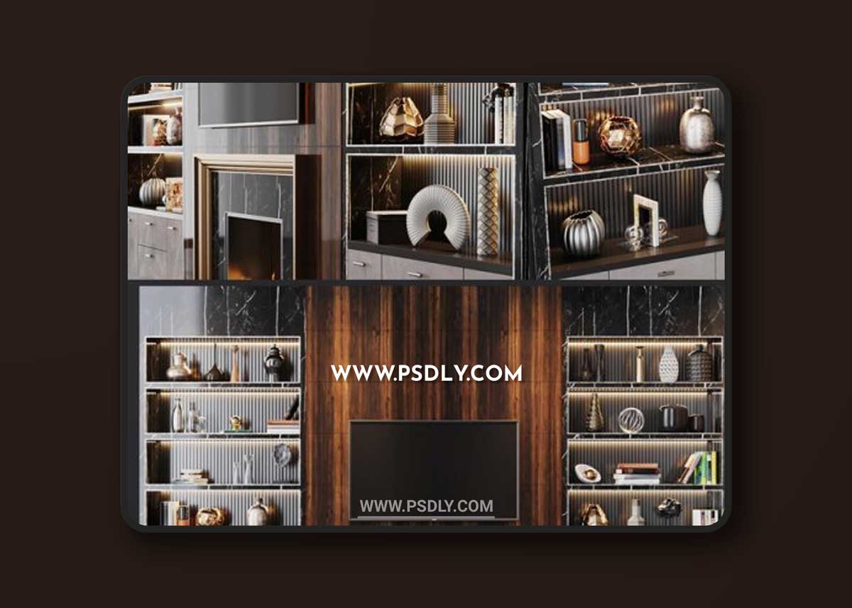 tv set 96 3D Models