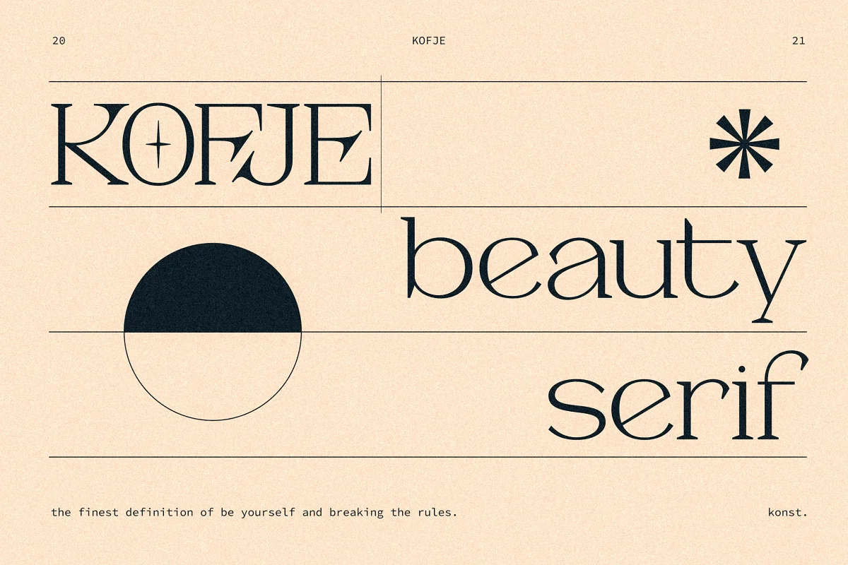 CM - KOFJE - Beauty Serif Fonts 5774949