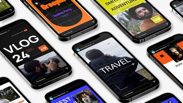 Videohive Travel Promo Stories 34872498