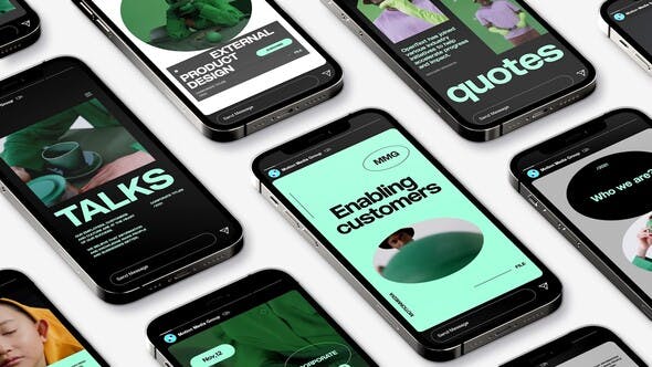 Videohive Corporate Titles Stories 34975085