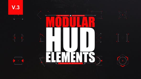 Videohive Modular HUD Elements 22581789