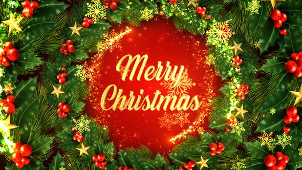 Videohive Christmas Greetings 34865443