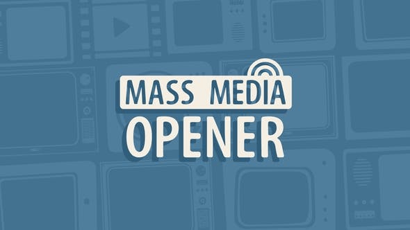 Videohive Mass Media Opener 23117394