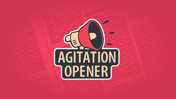 Videohive Agitation Opener 23165571