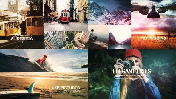 Videohive Elegant Lines Slideshow 14310976