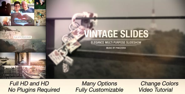 Videohive Vintage Slideshow 11039246