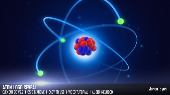 Videohive Atom Logo Reveal 13797076