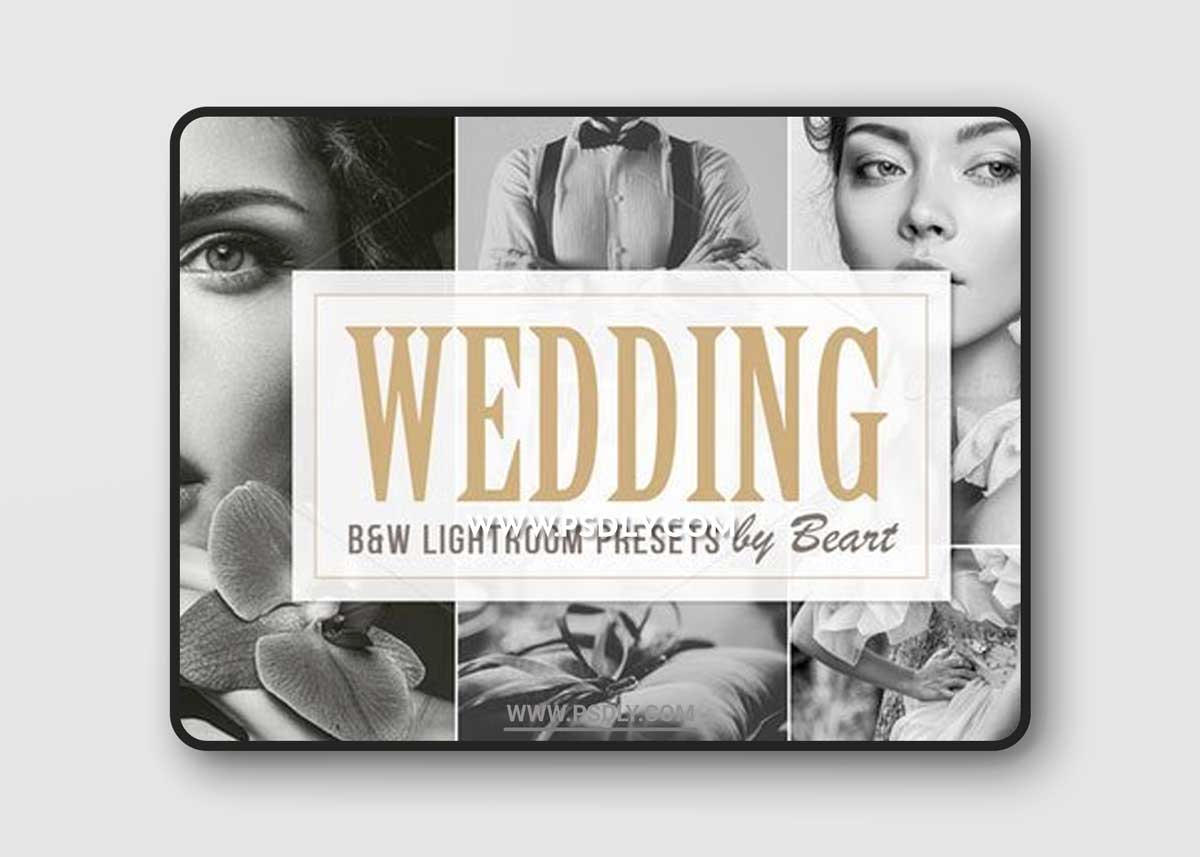 Best B&W Wedding Lightroom Presets