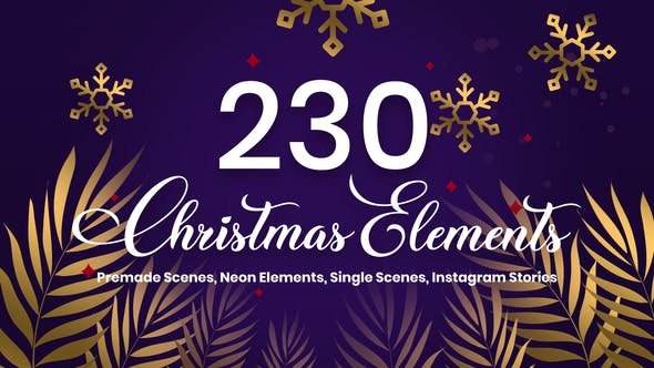 Videohive Christmas Big Pack 34582937