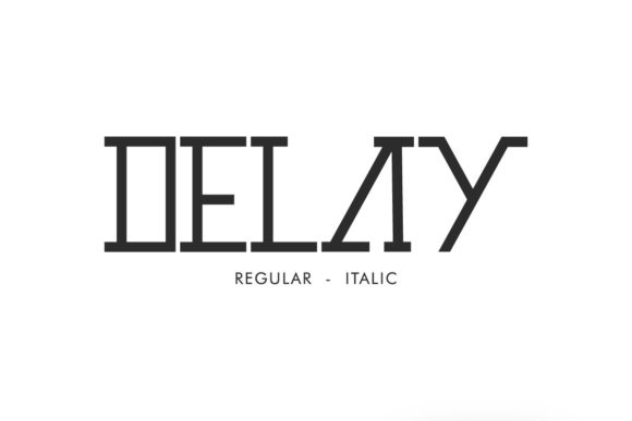 Delay Font