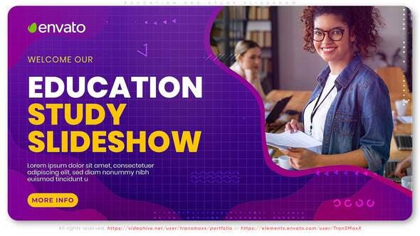Videohive Education And Study Slideshow 34765337