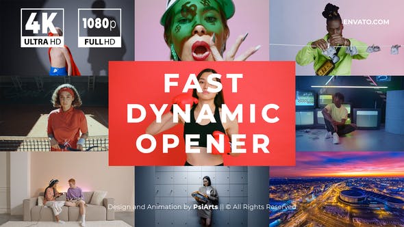 Videohive - Fast Dynamic Opener - 33909628