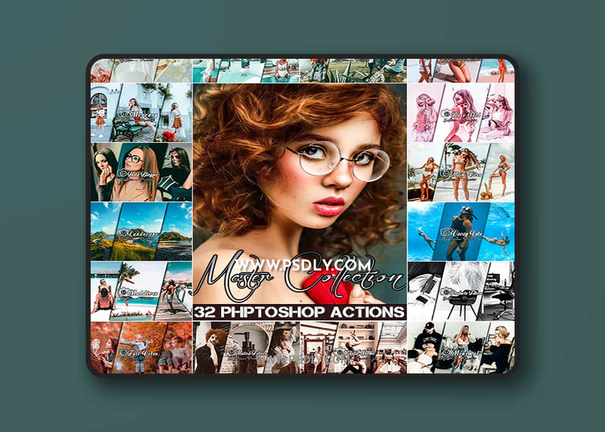 GraphicRiver - Master Collection 32 Photoshop Actions 34071238