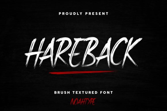Hareback Font