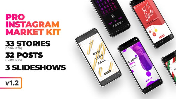 Videohive [PRO] Instagram Marketing Kit 22866205