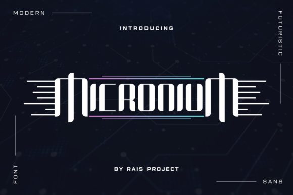 Micronium Font