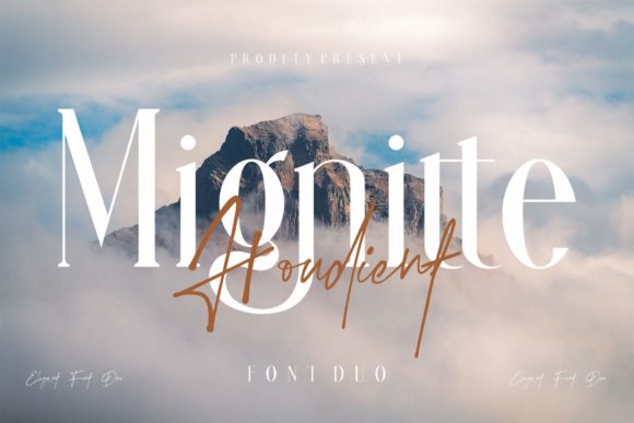 Mignitte & Houdient Duo Font