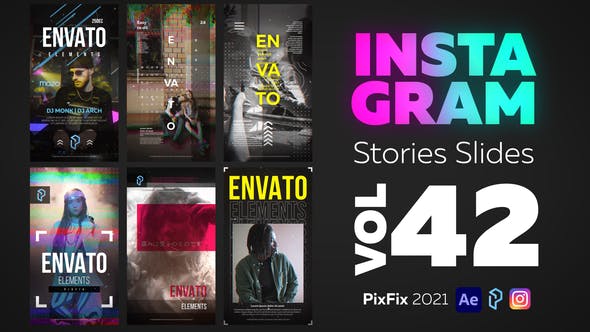 Videohive Instagram Stories Slides Vol. 42 34623655