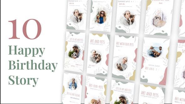 Videohive Pets Instagram Story Pack 34767940