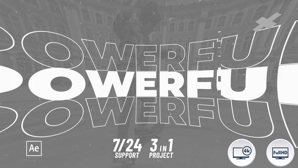 Videohive Powerful Sport 30570006
