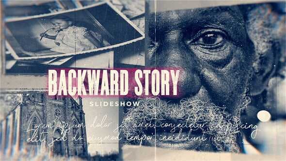 Videohive Backward Story - Slideshow 23902330
