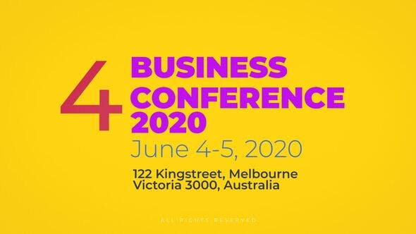 Videohive Business Conference 23978123