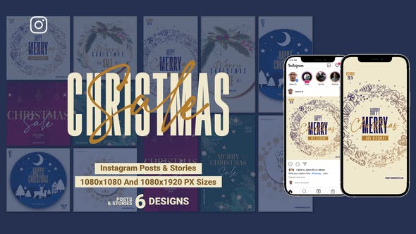 Videohive Merry Christmas Sale Instagram Ad B199 34916398